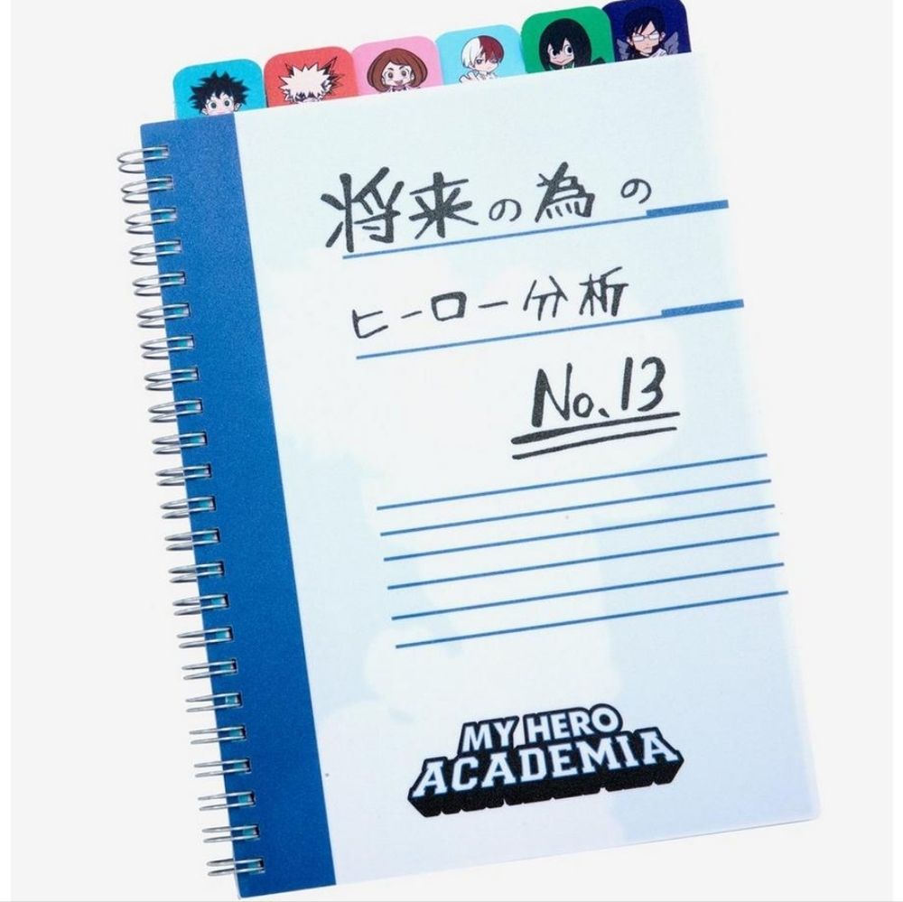 My Hero Academia Tabbed Journal